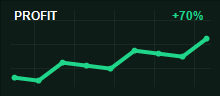 Arjun K. monthly profit chart
